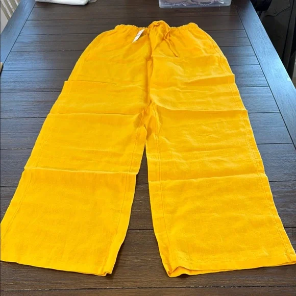 J. Crew Tall new Soleil pant in linen Size Small Tall - Picture 3 of 14